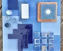 עיצוב אופנתי של חדר אמבטיה כחול: אנו בוחרים גוונים, מרקמים וחומרים 3036_7