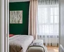 Zelena spavaća soba, Blue Dječja i malina Kupaonica: apartman u Moskvi, u kojem se mnogo boja 3057_24