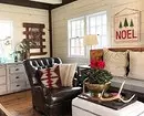 How to issue a living room interior design at the cottage and save: 6 tips and 73 photos 3090_72