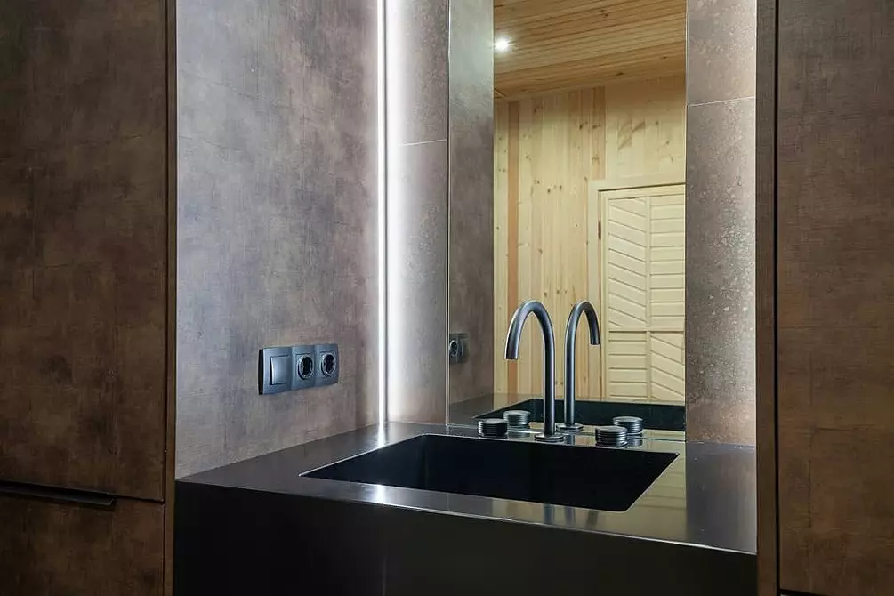 Διακοσμούμε το σχεδιασμό του μπάνιου μέσα: Συμβουλές για κάθε δωμάτιο και 62 φωτογραφίες 3099_107