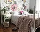 Дизайн на стената в спалнята: 15 необичайни идеи и 69 ярки примера 31092_13