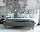 Зидни дизајн у спаваћој соби: 15 необичних идеја и 69 светлих примера 31092_4