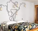 臥室的牆壁設計：15個不尋常的想法和69個明亮的例子 31092_54
