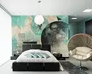 Seinän muotoilu Makuuhuoneessa: 15 epätavallisia ideoita ja 69 kirkkaita esimerkkejä 31092_6