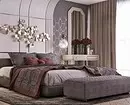 Vægdesign i soveværelset: 15 Usædvanlige ideer og 69 lyse eksempler 31092_74