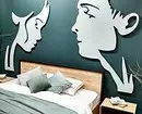 Dizajn zida u spavaćoj sobi: 15 neobičnih ideja i 69 sjajnih primjera 31092_88