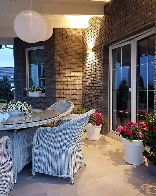 How to decorate a very small terrace at the cottage: 6 beautiful ideas 3111_16