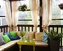 Como decorar unha terraza moi pequena na casa: 6 fermosas ideas 3111_3