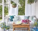 Como decorar unha terraza moi pequena na casa: 6 fermosas ideas 3111_40