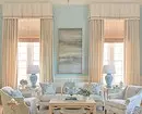 Διακοσμούμε το σαλόνι σε μπλε χρώματα: Συλλέκτες στην επιλογή του γάμμα και 71 φωτογραφίες 3129_94