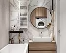 उबाऊ नहीं, और स्टाइलिश: एक ग्रे बाथरूम डिजाइन को सही तरीके से कैसे जारी करें 3159_10