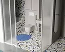 No aburrido, y con estilo: cómo emitir un diseño de baño gris correctamente. 3159_100