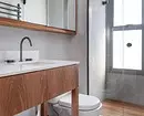 No aburrido, y con estilo: cómo emitir un diseño de baño gris correctamente. 3159_103