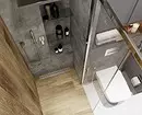 No aburrido, y con estilo: cómo emitir un diseño de baño gris correctamente. 3159_113