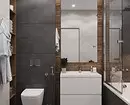 उबाऊ नहीं, और स्टाइलिश: एक ग्रे बाथरूम डिजाइन को सही तरीके से कैसे जारी करें 3159_13