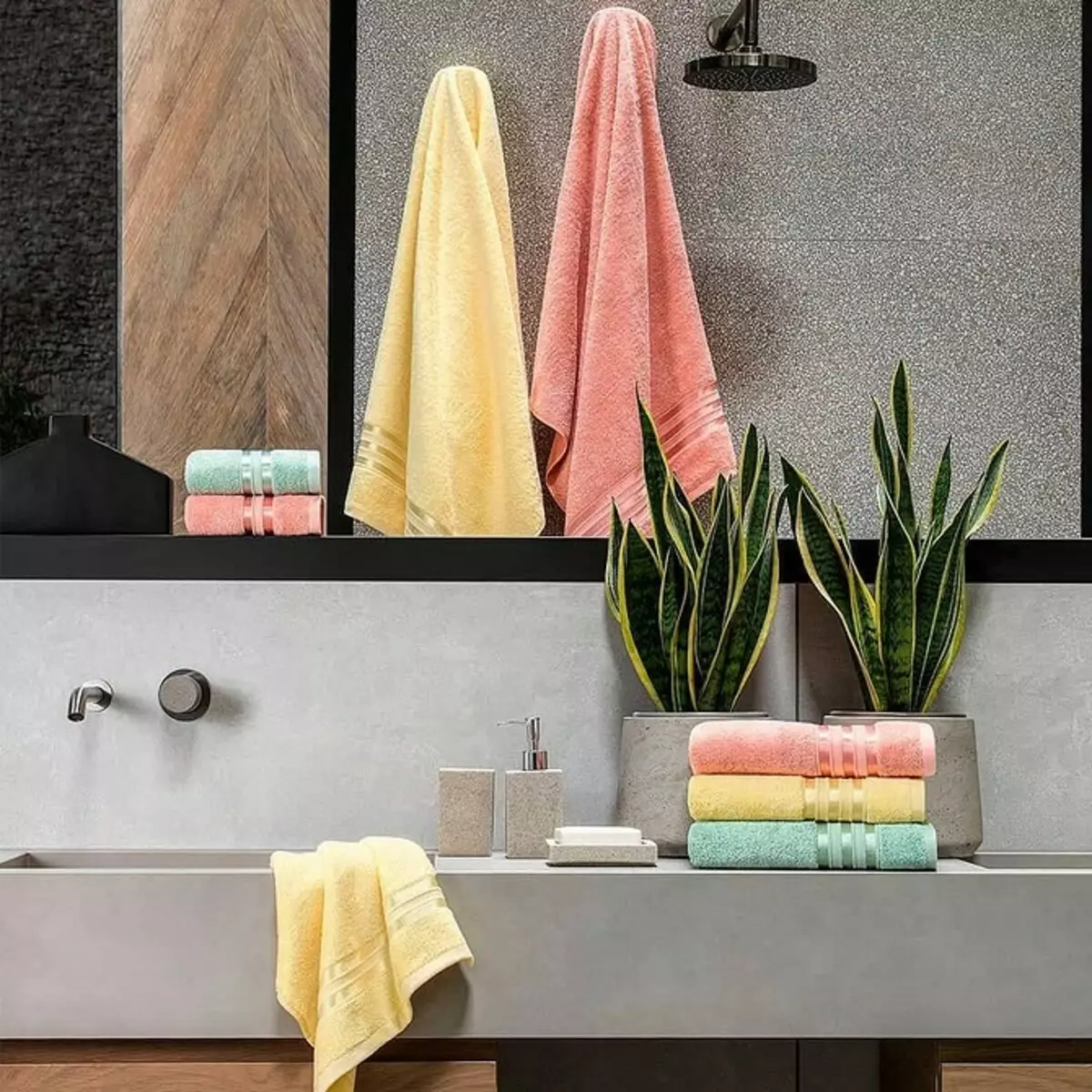 No aburrido, y con estilo: cómo emitir un diseño de baño gris correctamente. 3159_138