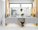 Non noioso ed elegante: come emettere correttamente un design del bagno grigio 3159_5