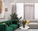 Сміливо і модно: як оформити вітальню в зеленому кольорі 3228_126