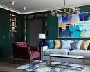 Tuyệt vời và thời trang: Làm thế nào để cấp một phòng khách màu xanh lá cây 3228_41