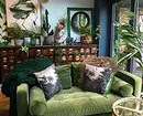 Tuyệt vời và thời trang: Làm thế nào để cấp một phòng khách màu xanh lá cây 3228_56