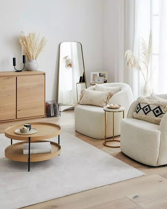 Cara mengganti sofa di ruang tamu sehingga interior lebih menarik dan fungsional: 5 opsi 3281_29