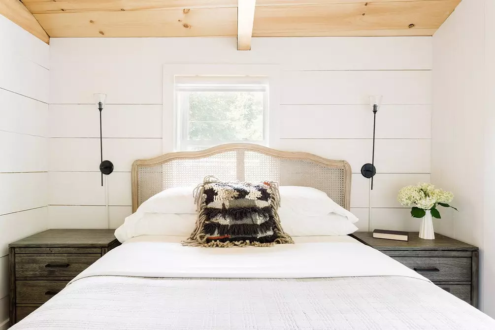 Dizajn spavaće sobe u seoskoj kući: izvršite elegantan interijer bez budžeta 3285_107