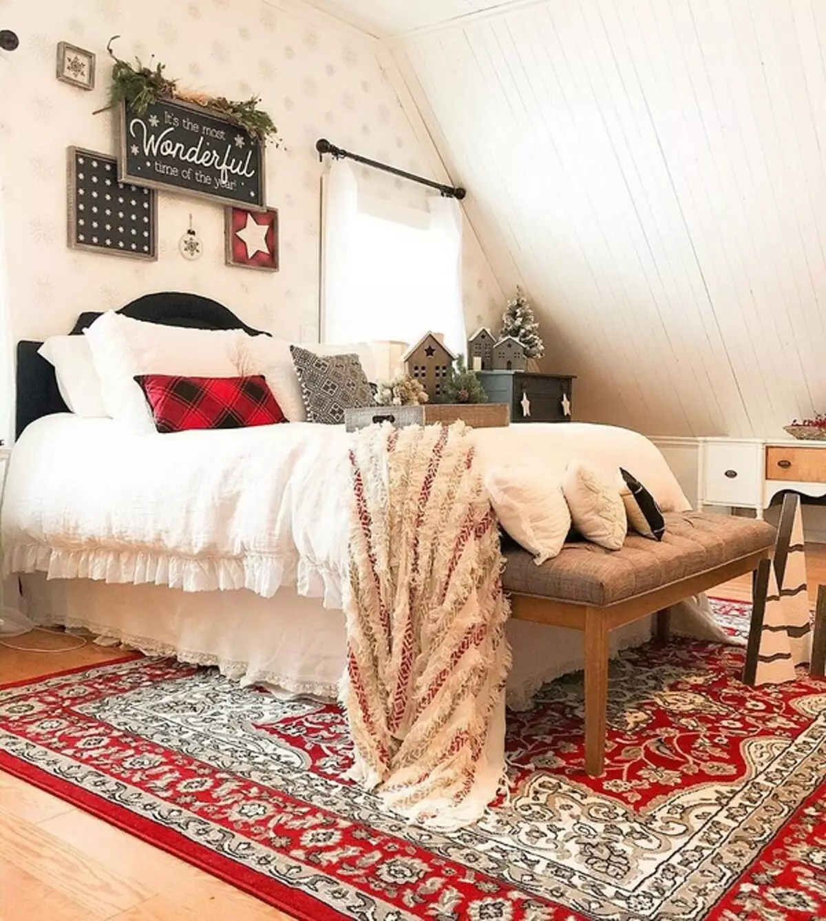 I-Bedroom Design In the Country House: Yenza ingaphakathi elinesitayela ngaphandle kwesabelomali 3285_135