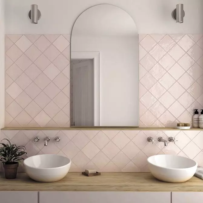 我们装饰粉红色浴室的设计，以便内饰看起来很适合和时尚 3297_113