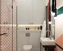 Nous décorons la conception de la salle de bain rose pour que l'intérieur ait l'air approprié et élégant 3297_118