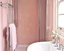 Nós decoramos o design do banheiro rosa para que o interior pareça apropriado e elegante 3297_143