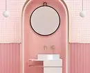 Pink banyosunun tasarımını dekore ediyoruz, böylece iç uygun ve şık görünüyor. 3297_20