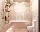हम गुलाबी बाथरूम के डिजाइन को सजाते हैं ताकि इंटीरियर उचित और स्टाइलिश दिखता हो 3297_23