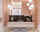 Decoriamo il design del bagno rosa in modo che l'interno sia appropriato ed elegante 3297_26