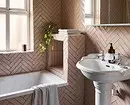 Nós decoramos o design do banheiro rosa para que o interior pareça apropriado e elegante 3297_3