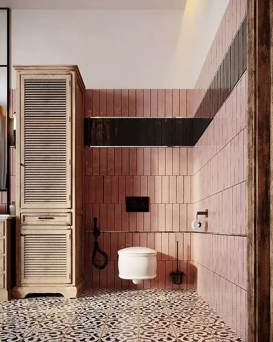我們裝飾粉紅色浴室的設計，以便內飾看起來很適合和時尚 3297_81