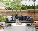 8 ideas de orzamento para organizar unha área de sofá cómodo e cómodo no xardín 3312_33