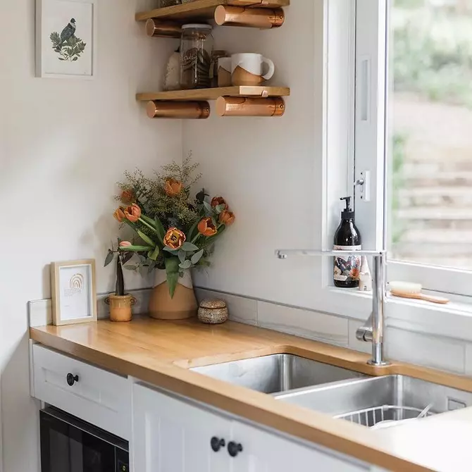 5 Fontos tippek a kényelmes és elegáns kis konyhai tervezéshez a házban 3320_18
