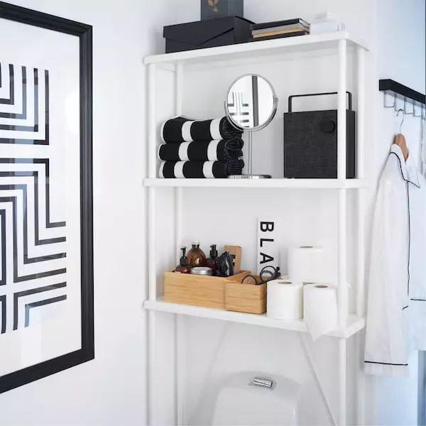 7 Lifehas from designers IKEA storage in a small bathroom 3377_27