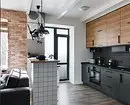 Alapvető szabályok és 4 elegáns projektek, amelyek segítenek az apartman - loft stúdióban 3400_119