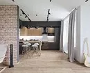 Reglas básicas y 4 proyectos elegantes que ayudarán a organizar un apartamento - Loft Studio 3400_5