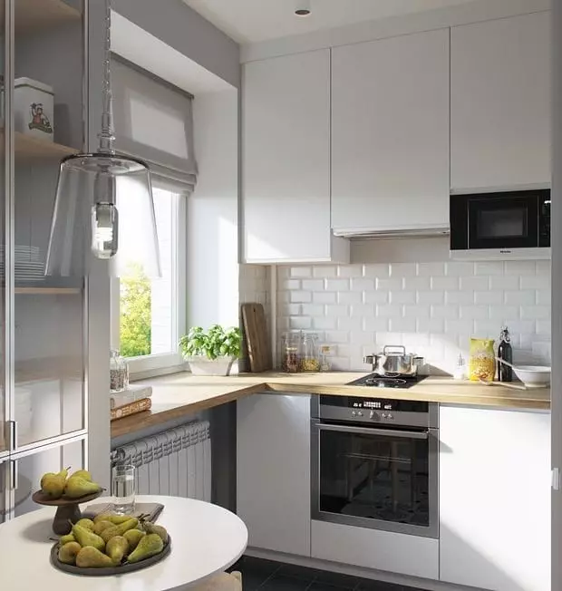 Disegna una piccola cucina: una guida di design completa e creando un interno funzionale 34492_108