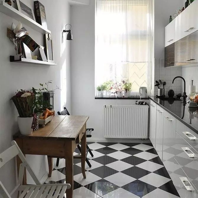 Disegna una piccola cucina: una guida di design completa e creando un interno funzionale 34492_109