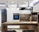 Մենք նկարում ենք փոքր խոհանոց, ամբողջական դիզայնի ուղեցույց եւ գործառնական ինտերիերի ստեղծում 34492_148