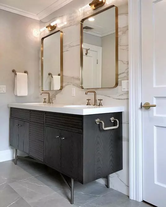 6 consejos para el diseño elegante y funcional del baño en una casa privada. 3483_145