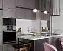 9 projetos de design elegante da sala de cozinha combinada com uma área de 18 metros quadrados. M. 3505_33