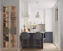 9 stylish design projects of the combined kitchen-living room with an area of ​​18 square meters. M. 3505_59