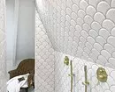 धूळ-पांढर्या रंगात बाथरूमच्या डिझाइनसाठी 6 टिपा आणि फोटोमधील 80 उदाहरणे 3529_139