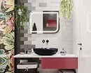 Угаалгын өрөөний загварыг саарал өнгөтэй, зураг дээрх 80 жишээ, 80 жишээ 3529_140