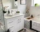 6 consejos para el diseño del baño en color blanco gris y 80 ejemplos en la foto 3529_158