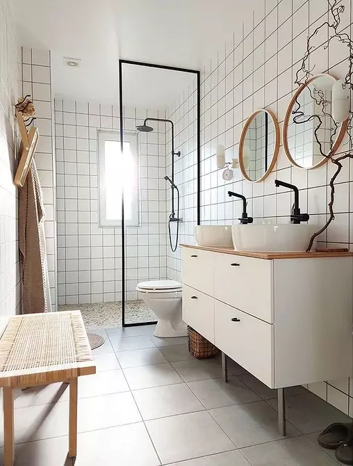 6 dicas para o design do banheiro em cor cinza-branca e 80 exemplos na foto 3529_164